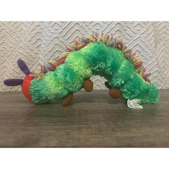 2007 Very Hungry Caterpillar Plush The World of Eric Carle 10 inches long - Picture 3 of 9